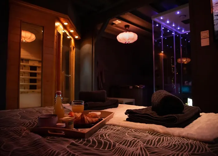 Bed & Breakfast Pause Nature Avec Spa, Hammam Shower, Sauna, Streaming Et Arrivee Autonome 3*